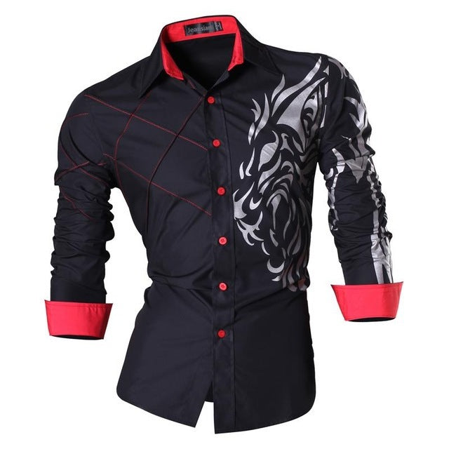 Formal Shirts For Men Red Dress Shirt