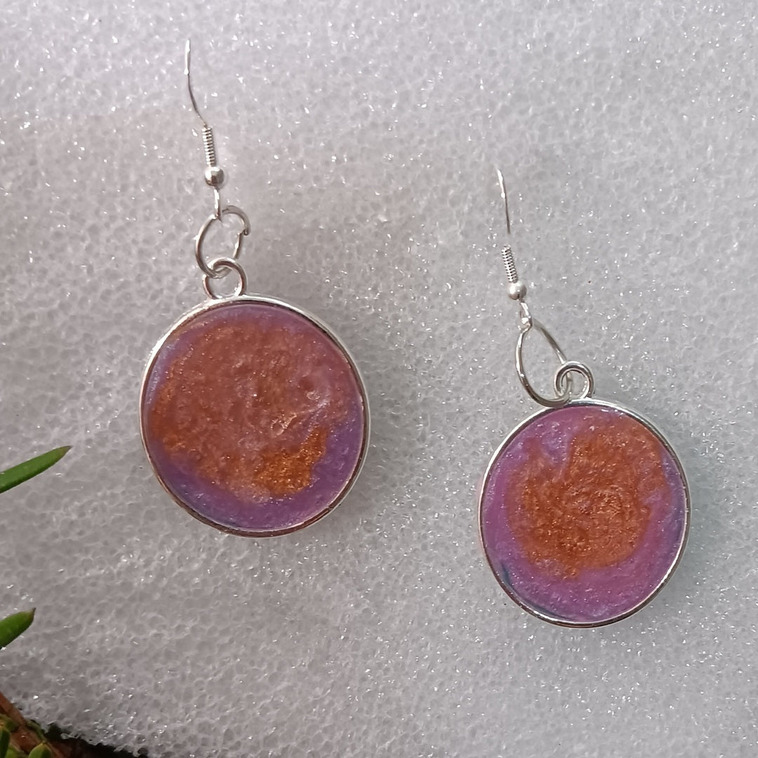 Handcrafted resin earrings for all occasions, handmade resin earrings for women, jewelry