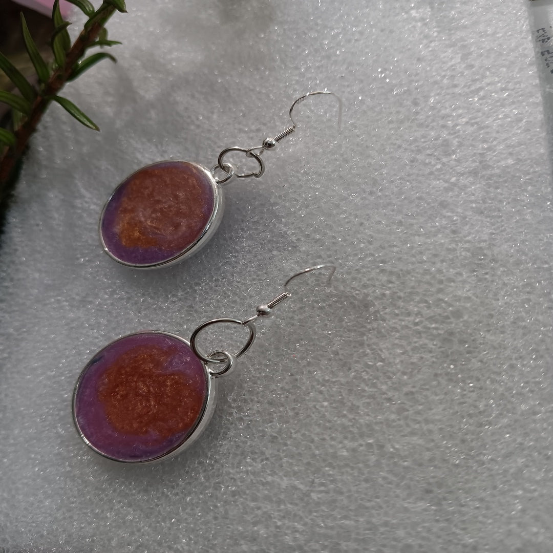 Handcrafted resin earrings for all occasions, handmade resin earrings for women, jewelry