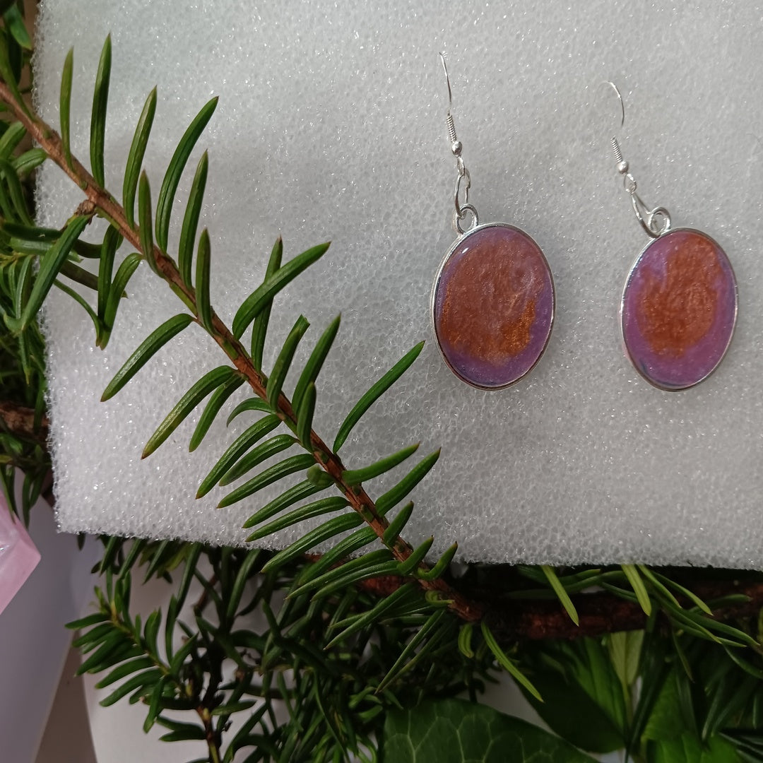 Handcrafted resin earrings for all occasions, handmade resin earrings for women, jewelry