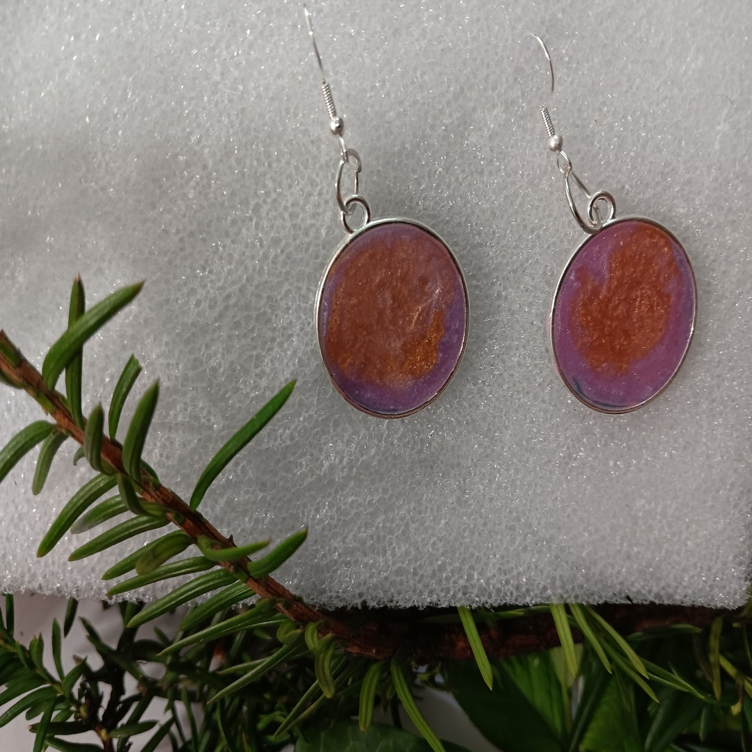 Handcrafted resin earrings for all occasions, handmade resin earrings for women, jewelry