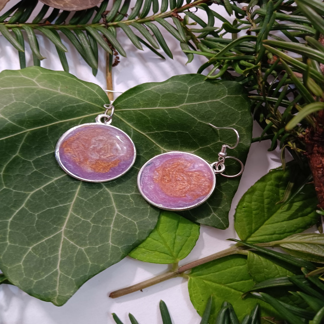 Handcrafted resin earrings for all occasions, handmade resin earrings for women, jewelry