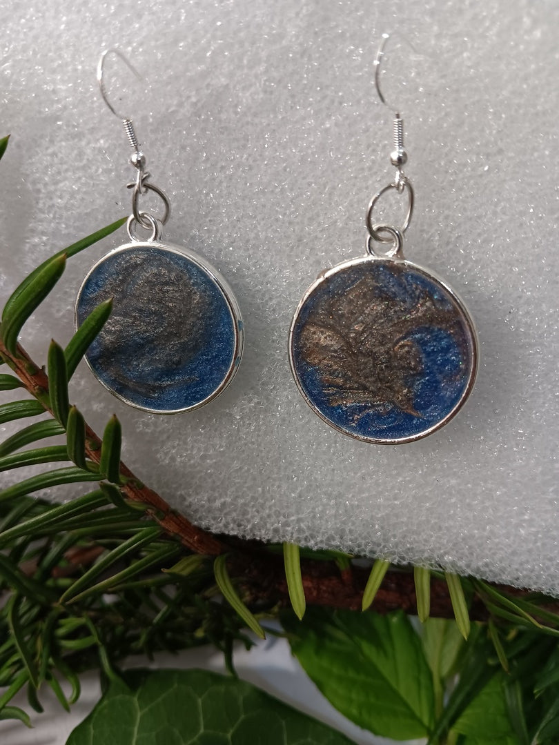 Handcrafted resin earrings for all occasions, handmade resin earrings for women, jewelry