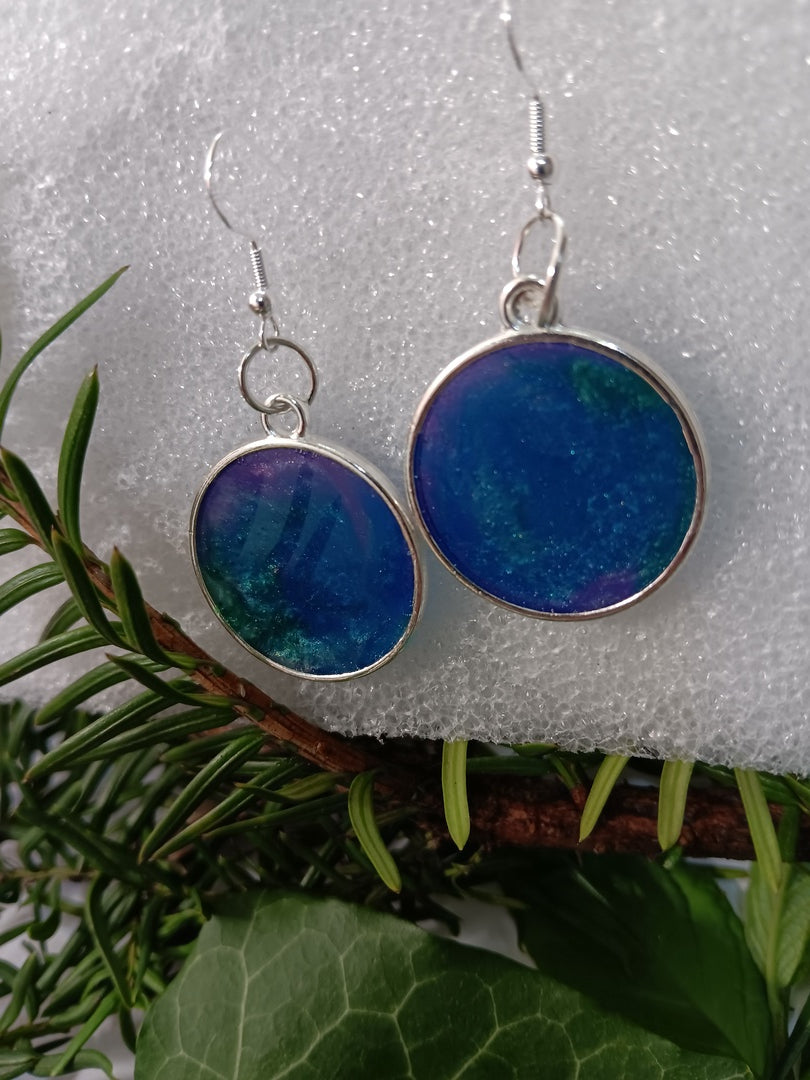 Handcrafted resin earrings for all occasions, handmade resin earrings for women, jewelr