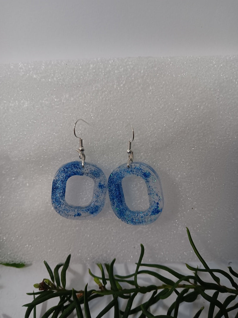 Handcrafted resin earrings for all occasions, handmade resin earrings for women, jewelry