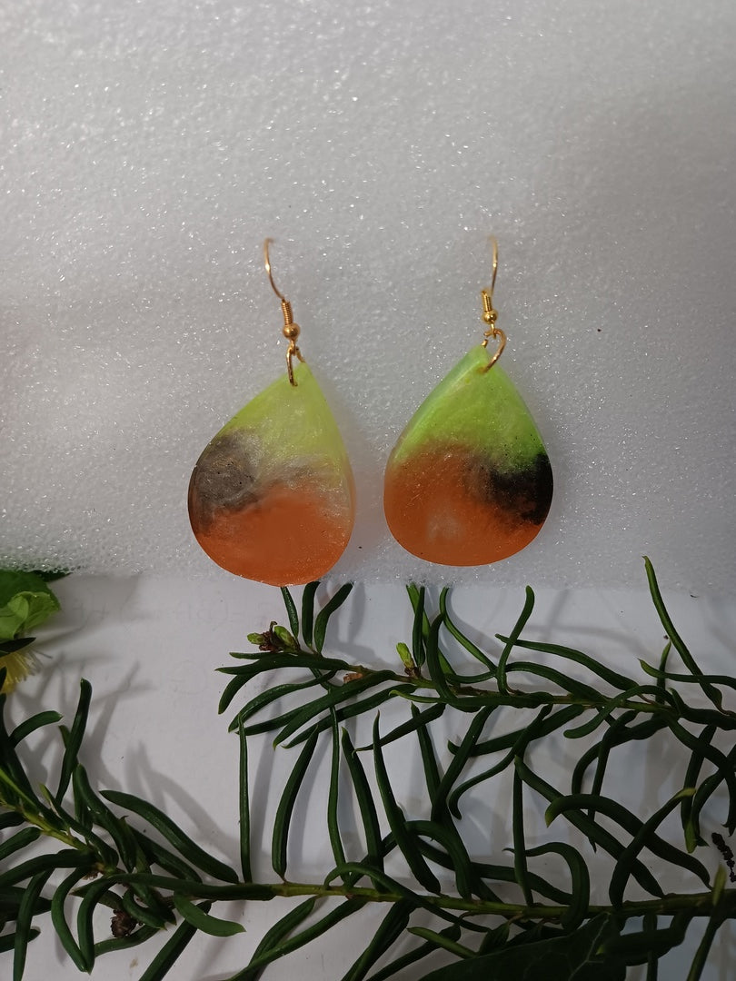 Handcrafted resin earrings for all occasions, handmade resin earrings for women, jewelry