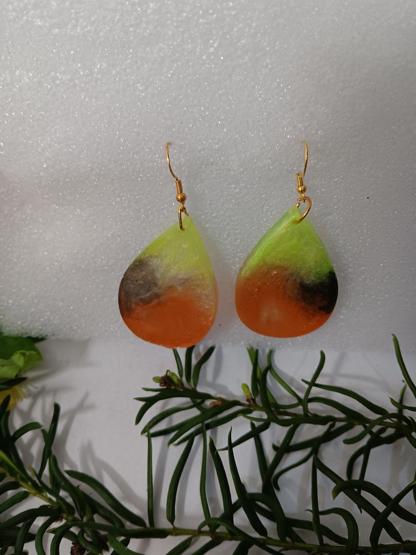 Handcrafted resin earrings for all occasions, handmade resin earrings for women, jewelry