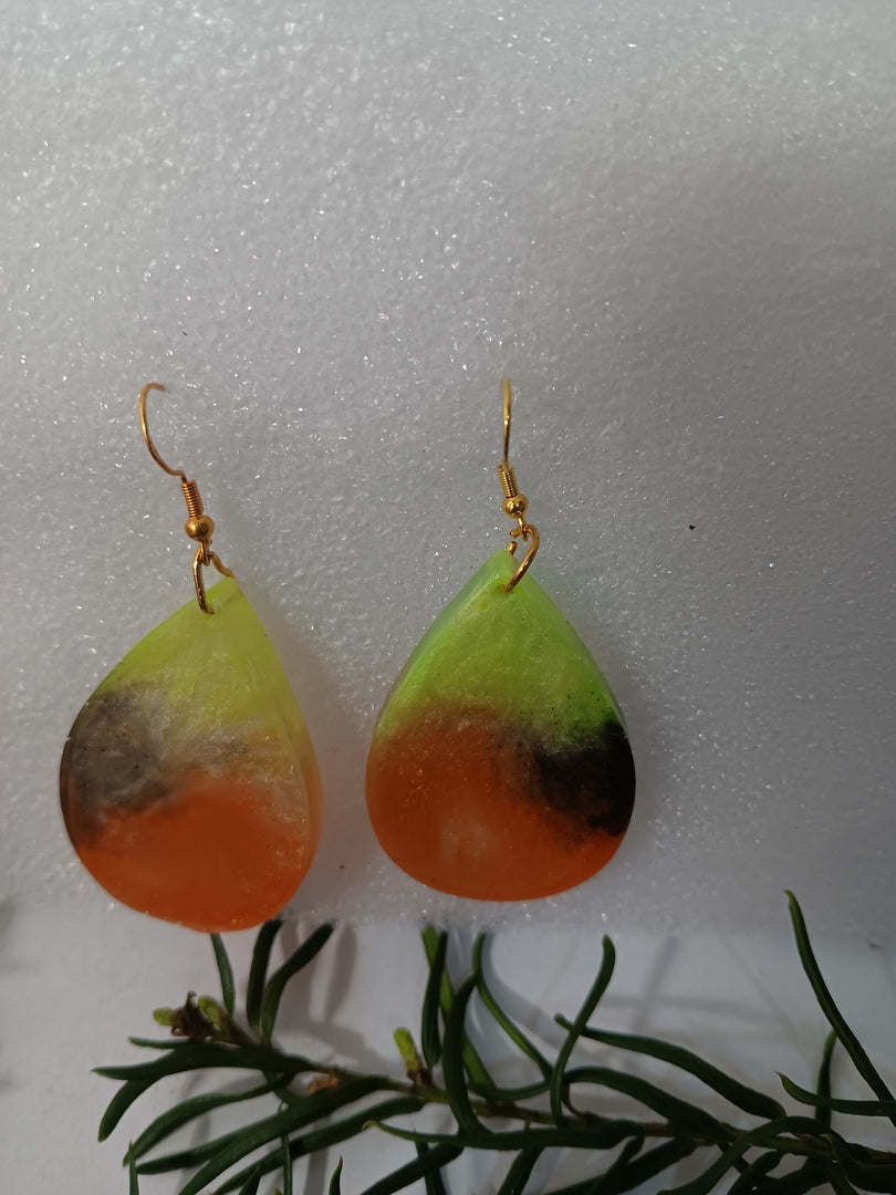 Handcrafted resin earrings for all occasions, handmade resin earrings for women, jewelry