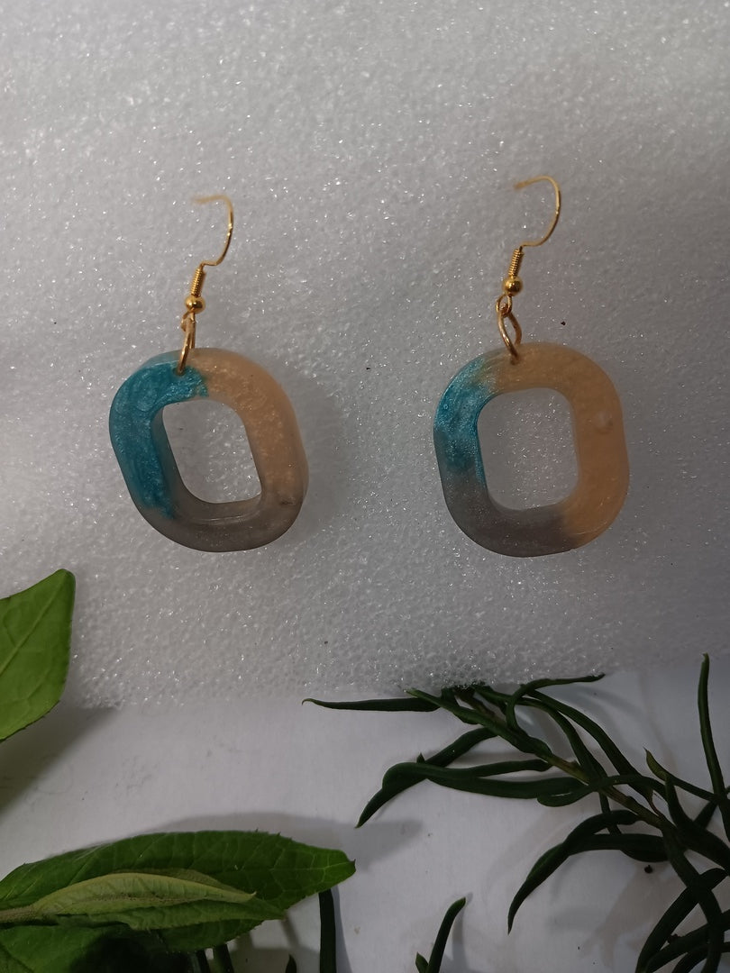 Handcrafted resin earrings for all occasions, handmade resin earrings for women, jewelry