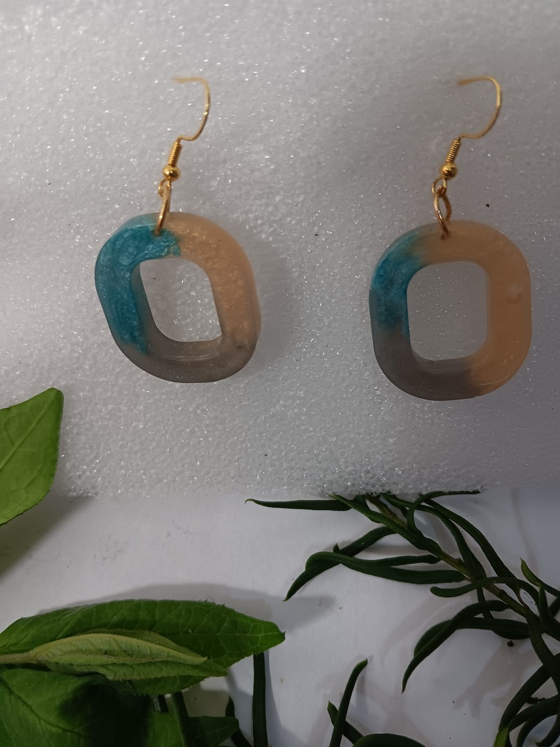 Handcrafted resin earrings for all occasions, handmade resin earrings for women, jewelry