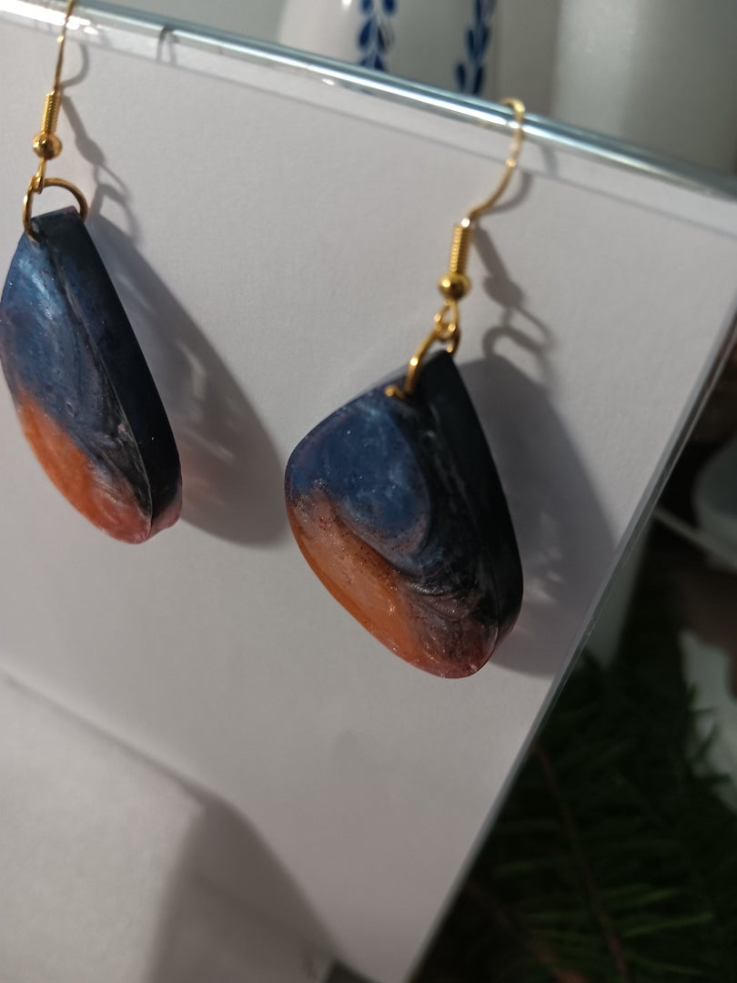 Handcrafted resin earrings for all occasions, handmade resin earrings for women, jewelry