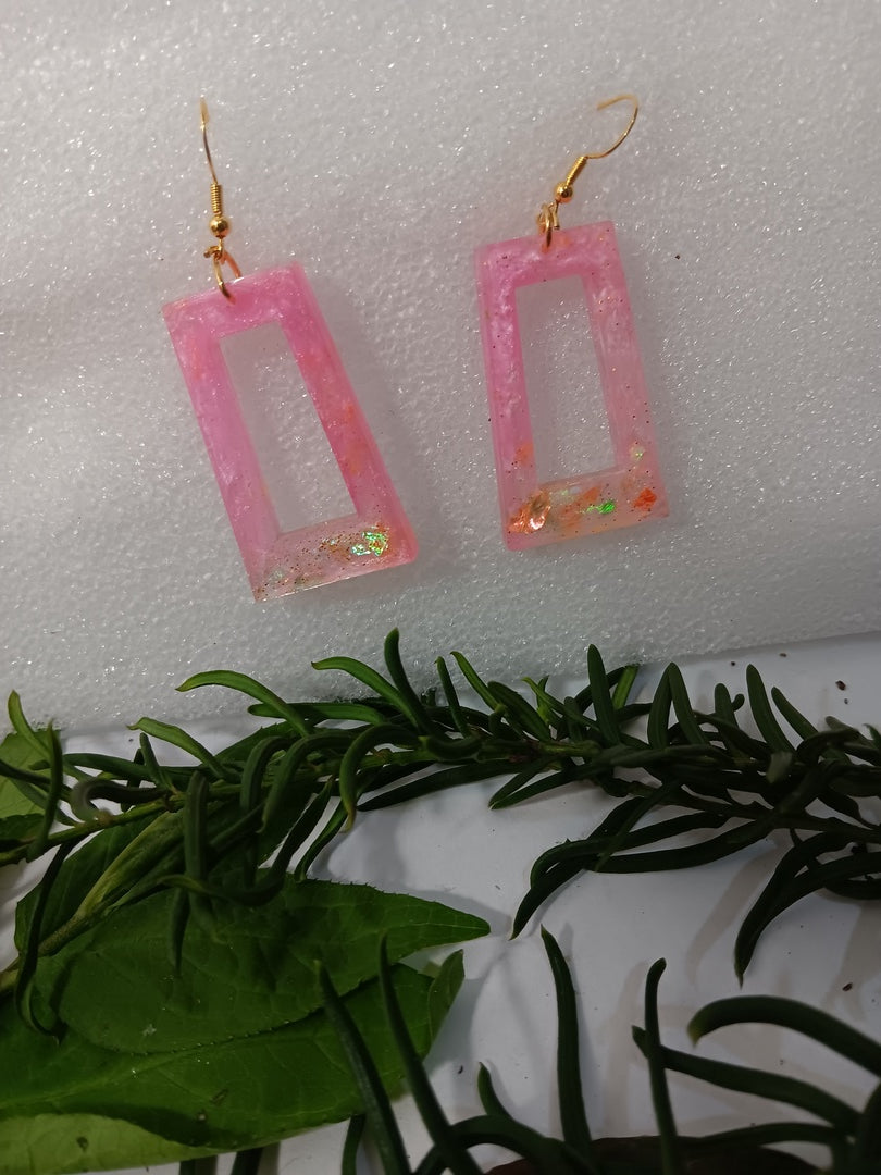 Handcrafted resin earrings for all occasions, handmade resin earrings for women, jewelry (Copy)