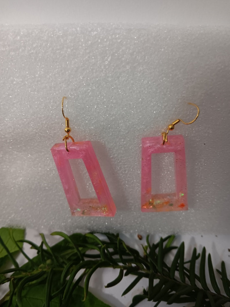 Handcrafted resin earrings for all occasions, handmade resin earrings for women, jewelry (Copy)