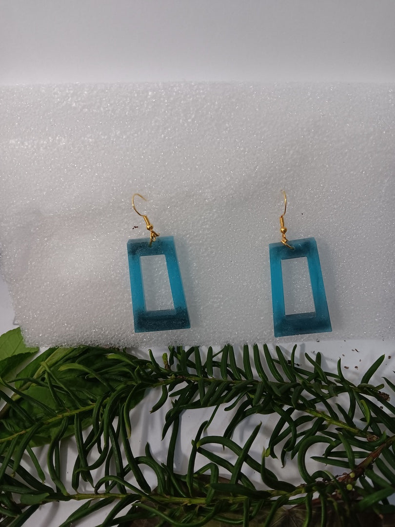 Handcrafted resin earrings for all occasions, handmade resin earrings for women, jewelry