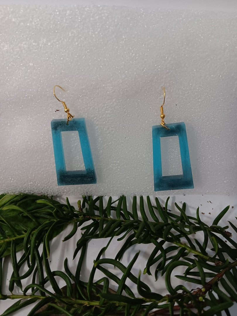 Handcrafted resin earrings for all occasions, handmade resin earrings for women, jewelry