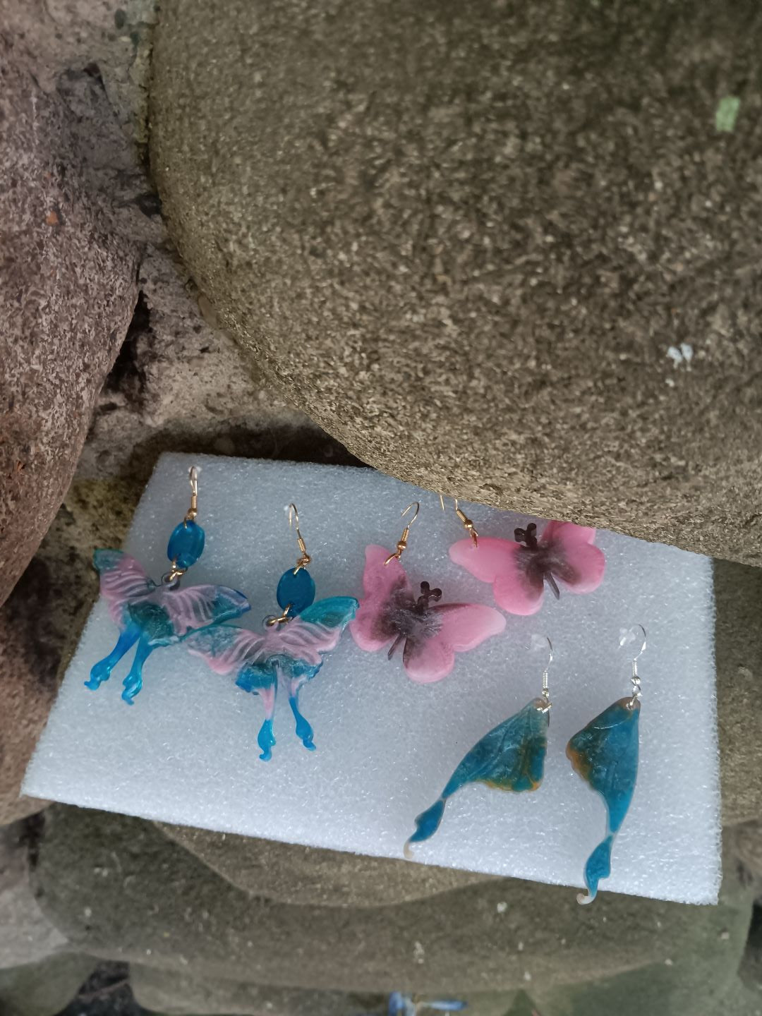 Handmade Jewelry in set. inspired by enchanting the beauty of the natural word for mystical vivid touch to your jewelry collections. New collection Bohemian nature