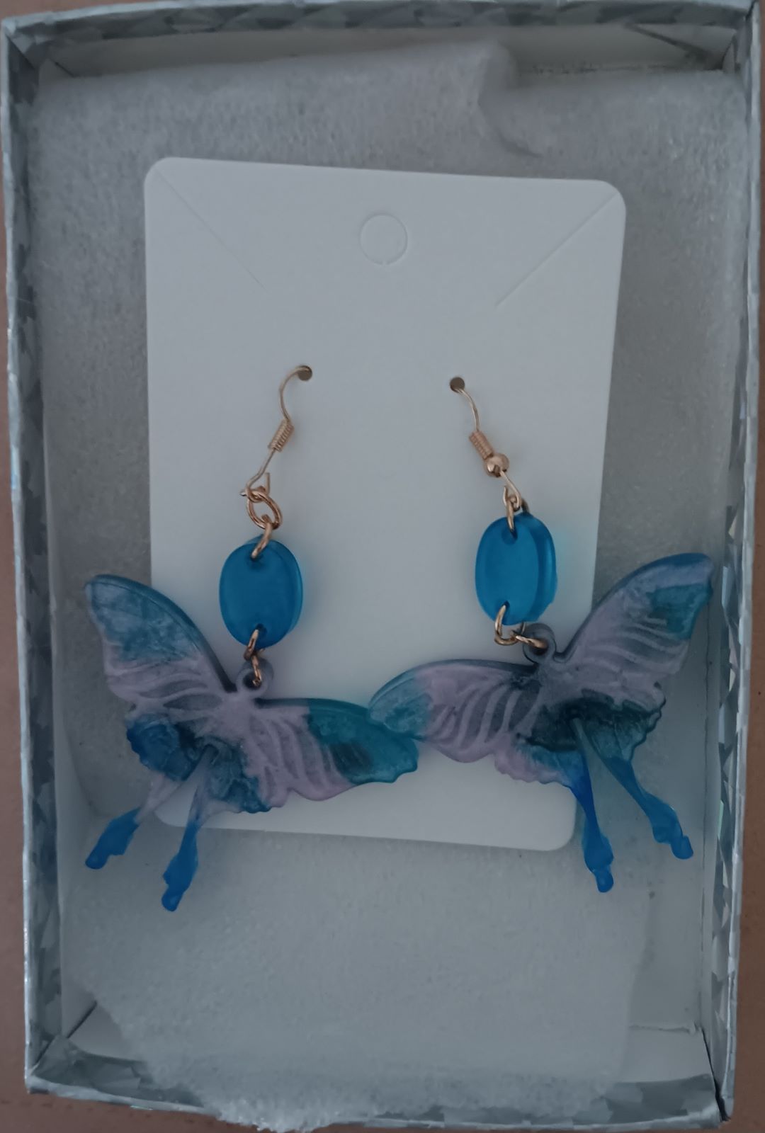 Butterfly earrings inspired by enchanting beauty of the natural word for mystical vivid touch to your jewelry collections.