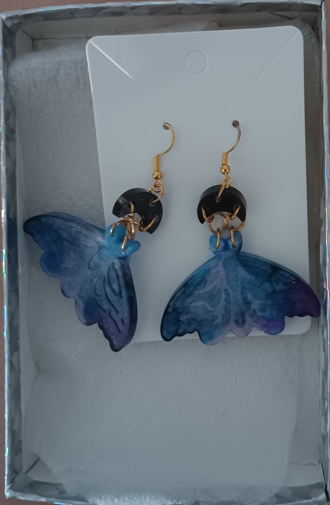 Butterfly earrings inspired by enchanting beauty of the natural word for mystical vivid touch to your jewelry collections.