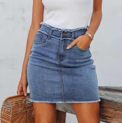 Denim skirt