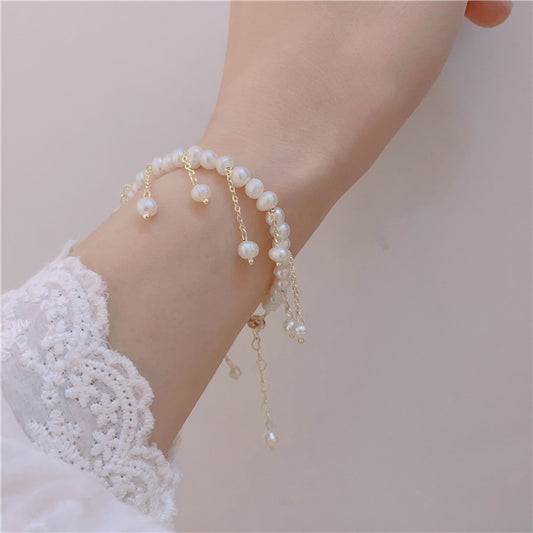 New freshwater pearl handmade necklace women