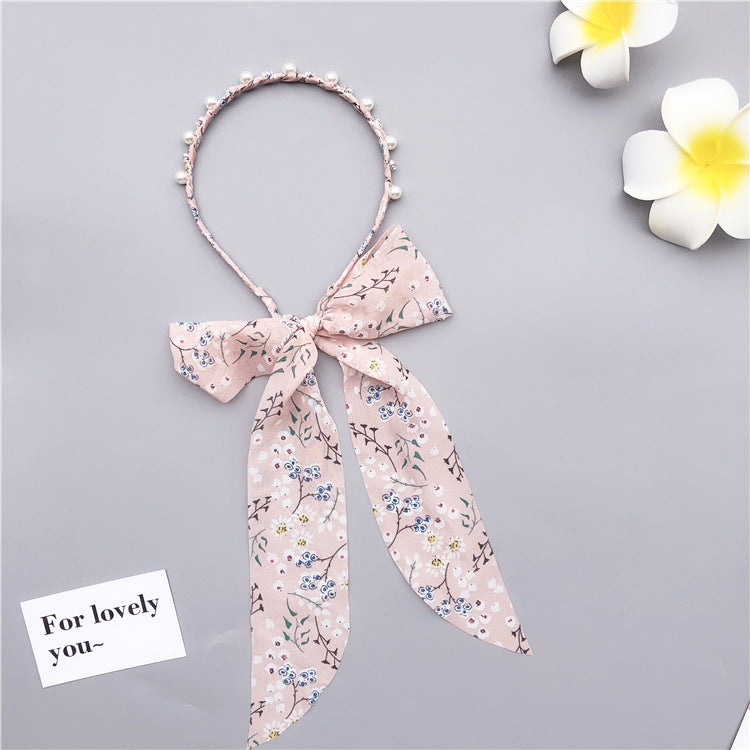 Pearl Cloth Ribbon Bow Ribbon