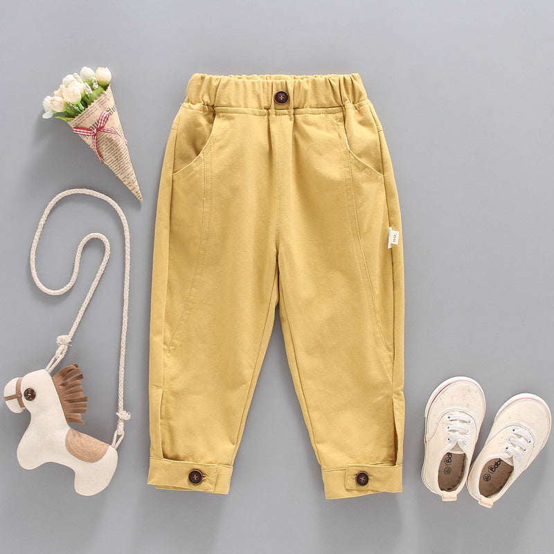 Autumn Style Children's Clothing Baby Trousers Boys Casual Sports Pants