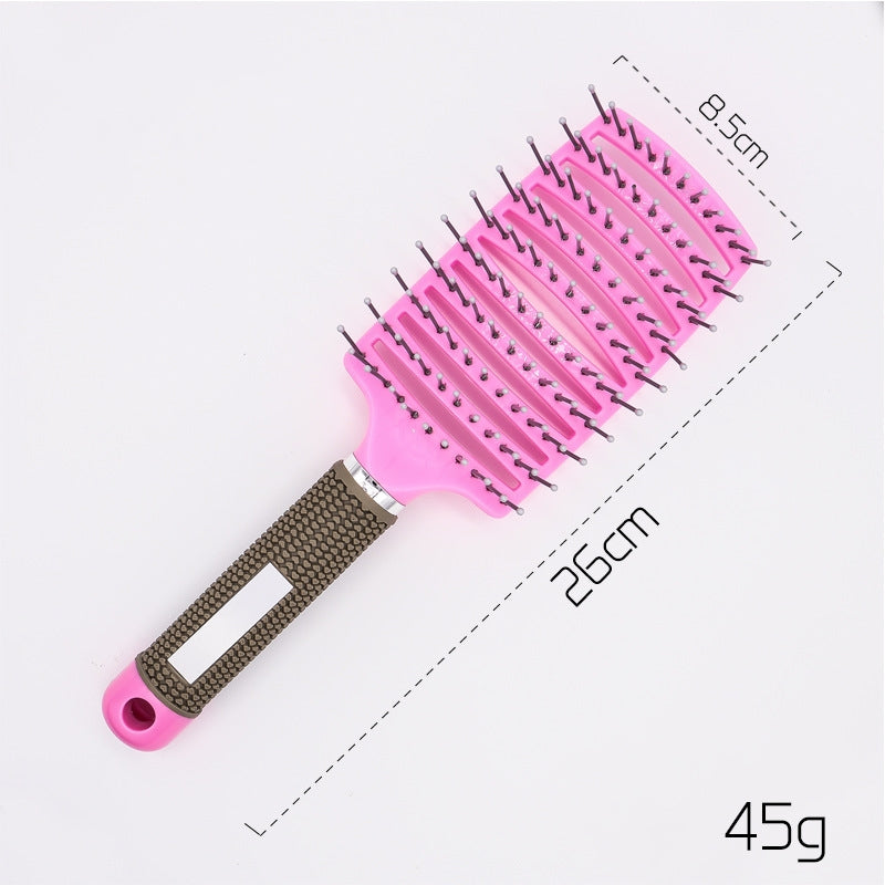 Hairbrush Anti Klit Brushy Haarborstel Women Detangler Hair Brush Bristle Nylon Scalp Massage  Teaser Hair Brush Comb