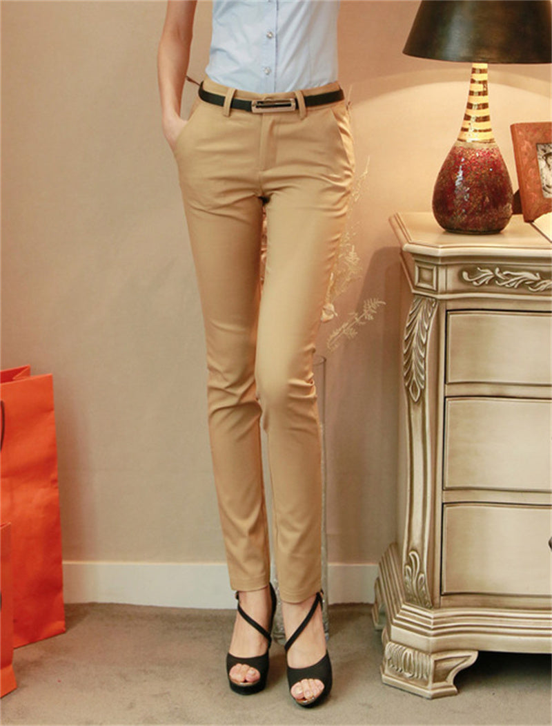 Big Size Womens Formal Office Pencil Pants