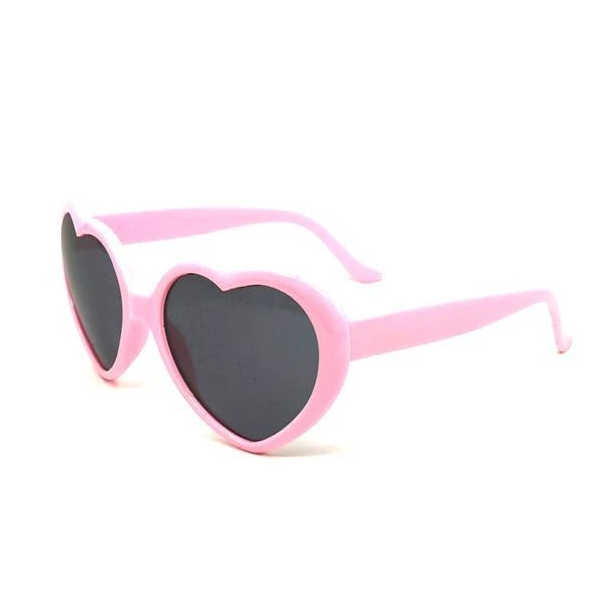 Heart-shaped Lights Become Love Special Effects Glasses Sunglasses