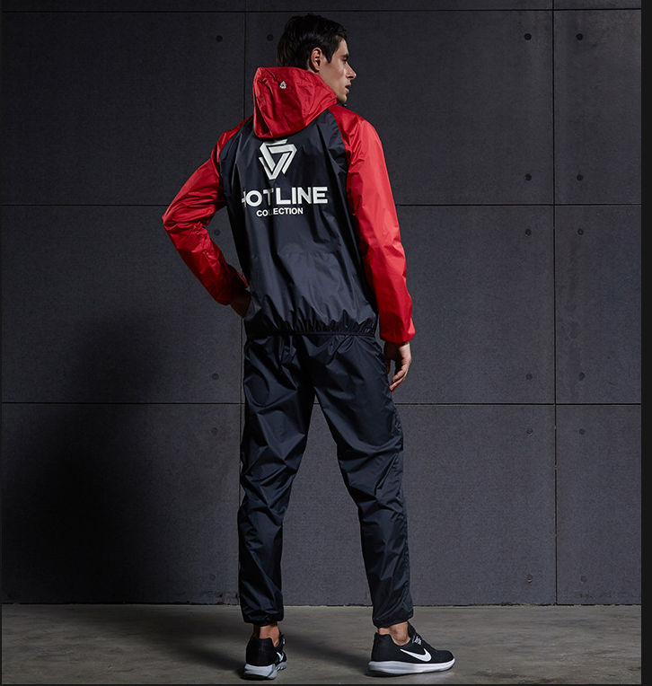 Men's Sportswear T-shirt sweat hooded jacket