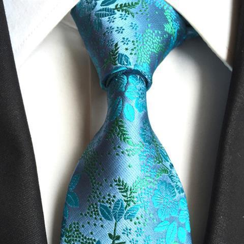 Tie New Paisley Polyester Men's Big Flower Tie Suit Wedding Best Man Tie Formal Wear