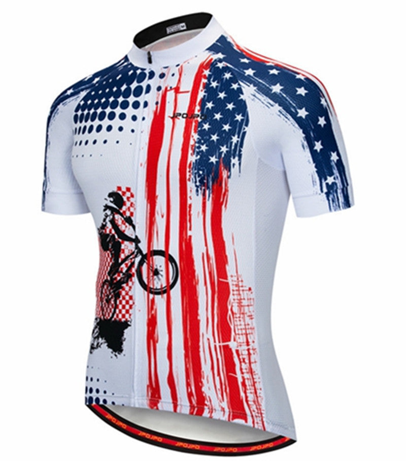 Men's And Women's Summer Cycling Jersey Tops, Breathable Outdoor Cycling Jerseys