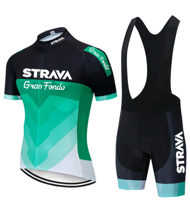 Summer Short-sleeved Cycling Jersey Suit Men