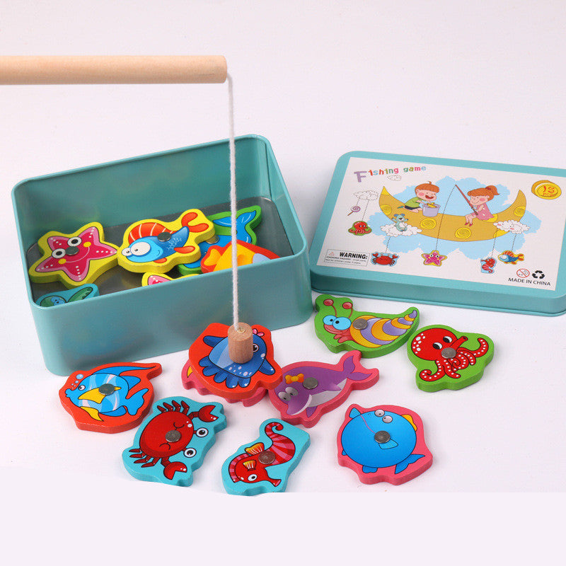 Magnetic fishing toys for children