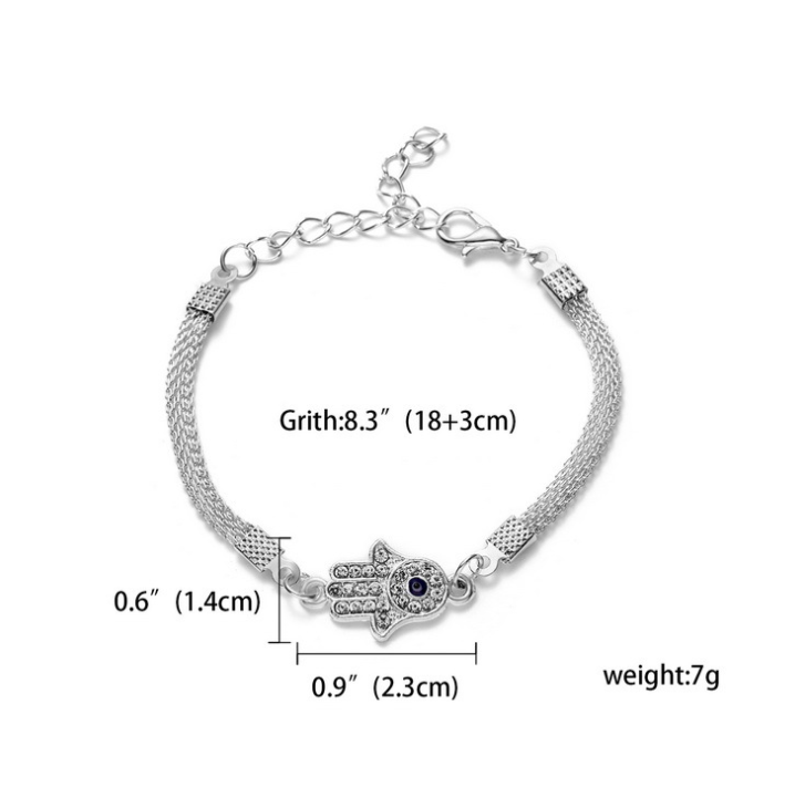 RINHOO 925 Jewelry Silver Color Bracelet s For Women Bracelet Fashion Wedding Banquet Bracelet S & Bangles Valentine''s Day Gift