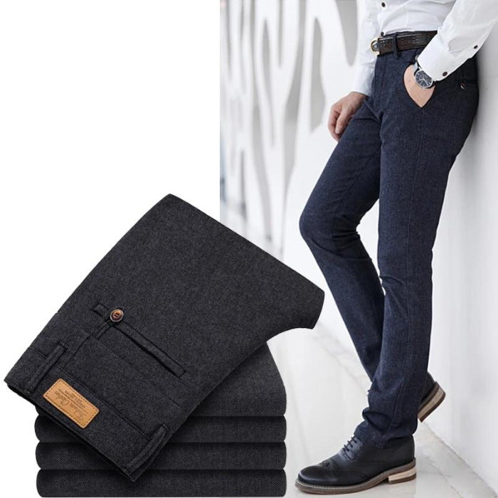 Men's business straight-leg casual pants