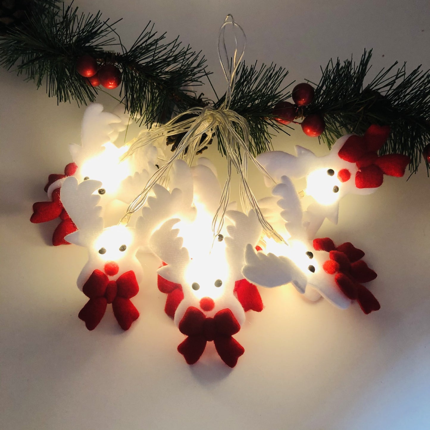 Christmas Snowman LED Light String Elk