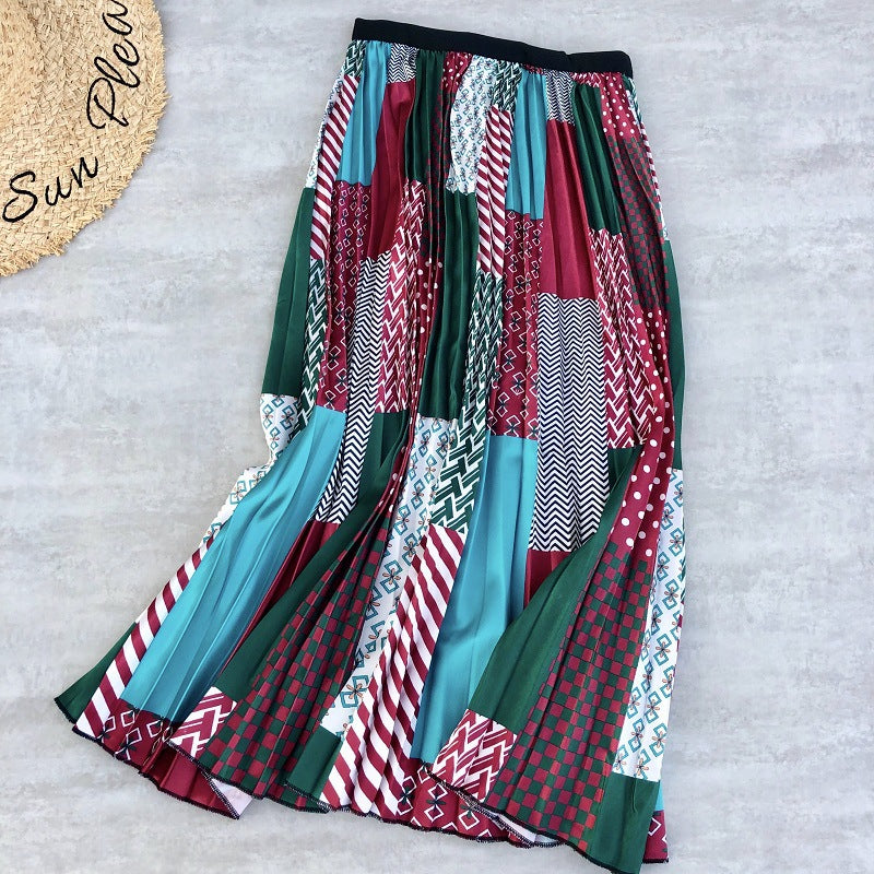 Pleated skirt