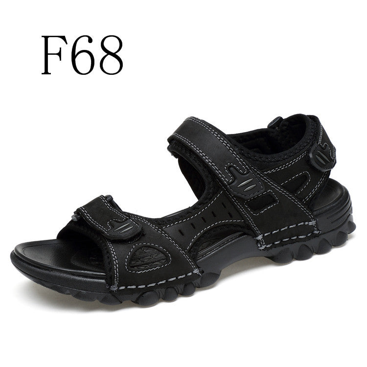 Summer Sandals Men's Velcro Sandals And Slippers