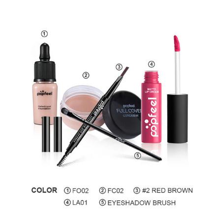 POPFEEL makeup set 5 pieces