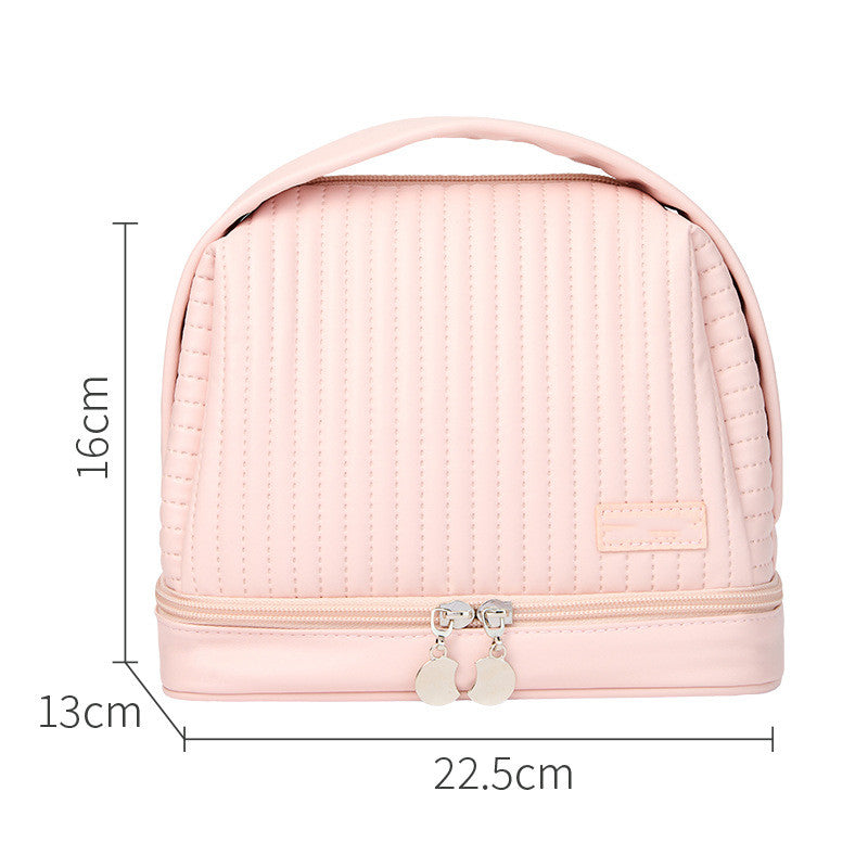 Toast Makeup Bag PU Waterproof And Multifunctional