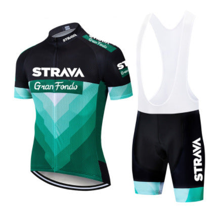 Summer Short-sleeved Cycling Jersey Suit Men