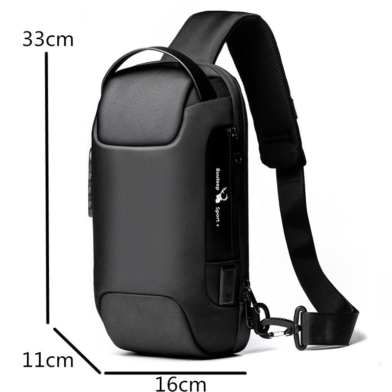 Men  Chest Bag Messenger Bag Anti-theft Shoulder Bags Chest Bag Pack For Male