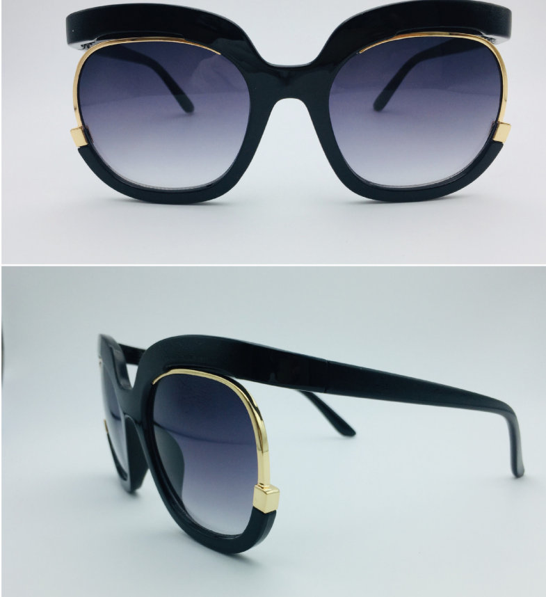 Female flying Sunglasses，Women Cat Eye Half Frame