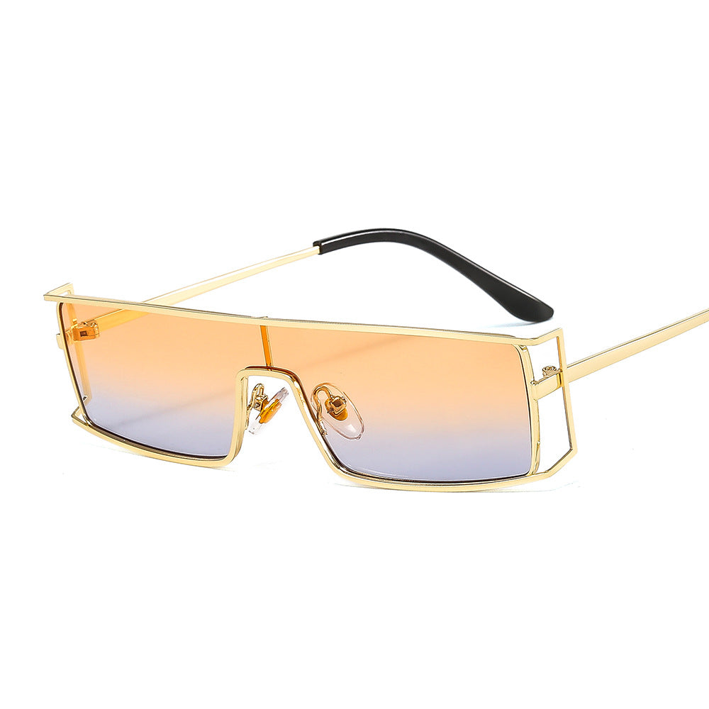 Personality Frame Conjoined Sunglasses For Men And Women