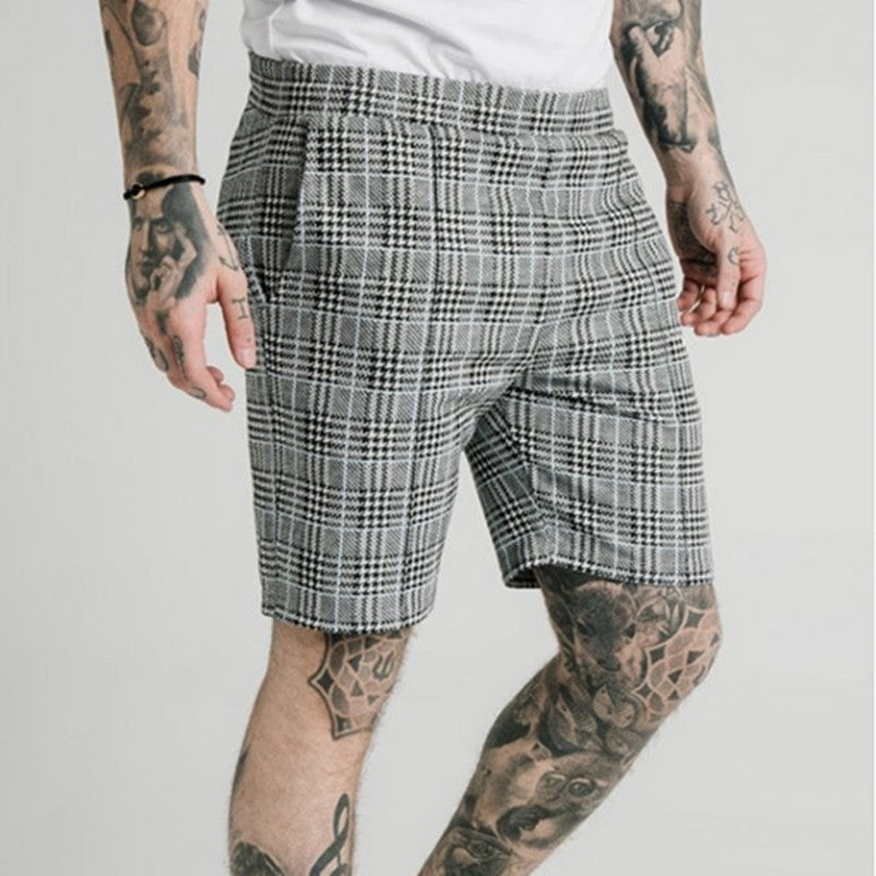 Short casual élégant pour hommes/ stretch