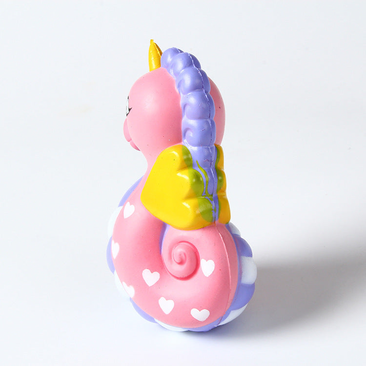 Seahorse decompression toys for children