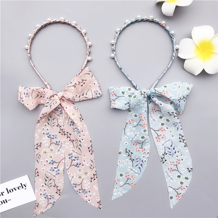 Pearl Cloth Ribbon Bow Ribbon