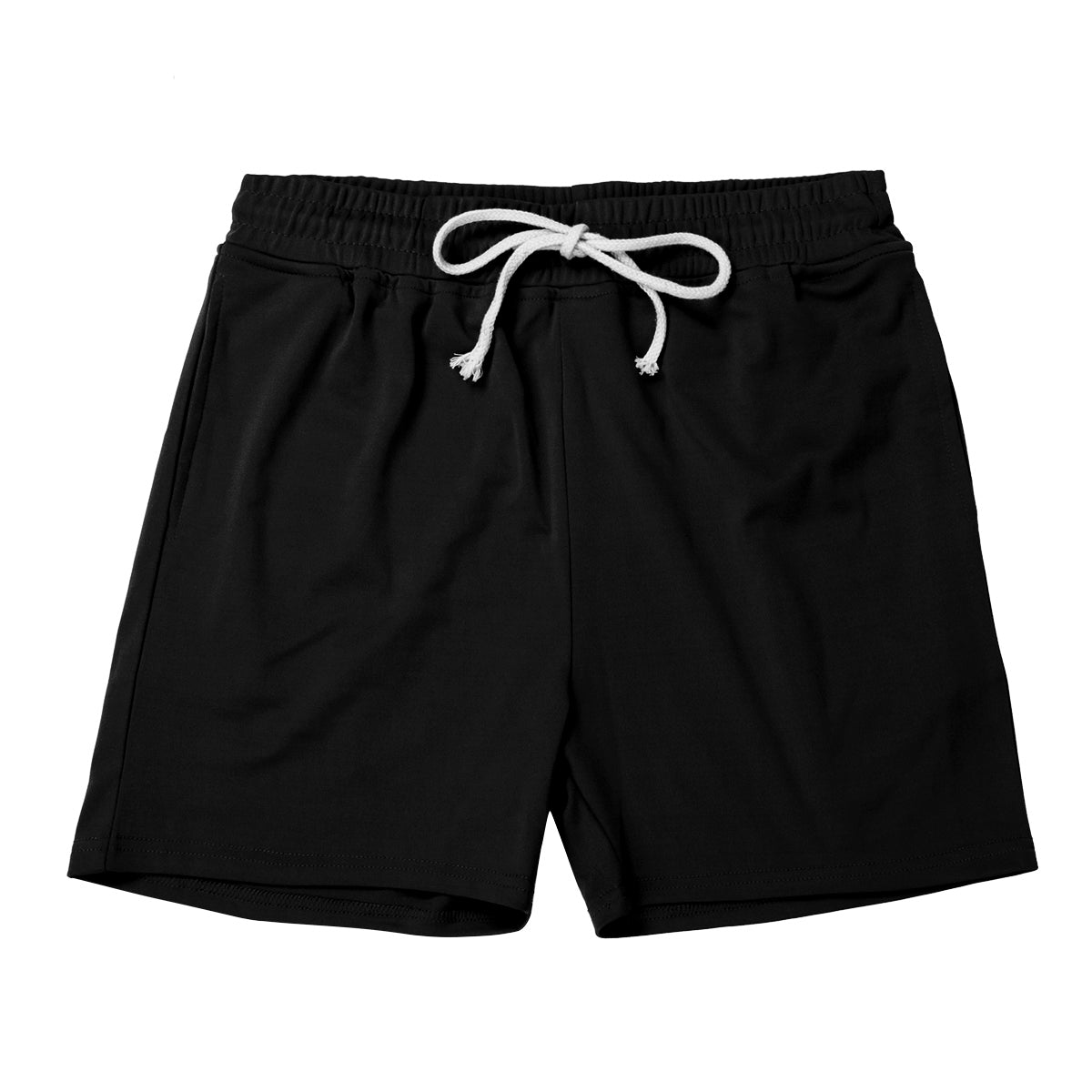 Beach Style Men's Swimming Shorts Solid Color Shorts Men