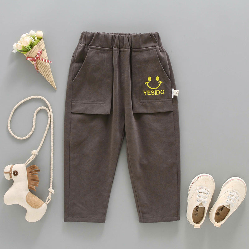 Autumn Style Children's Clothing Baby Trousers Boys Casual Sports Pants